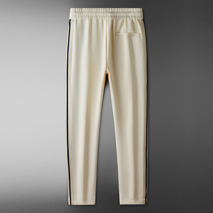 Completo Sportivo Lusso Leggero da <span class=keywords><strong>Uomo</strong></span>: Maglione Invernale Casual alla Moda con Mezza Zip e Pantaloni Dritti a Blocchi di Colore - Product Image 4