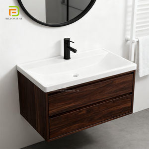 <span class=keywords><strong>Lavabo</strong></span> Rettangolare di Lusso per Hotel, Lavandino da Appoggio in Ceramica con Foro Singolo per Mobile Bagno - Product Image 3