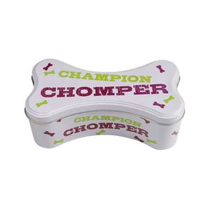 Hộp đựng thức ăn thú cưng cao cấp hình tam giác dễ thương, thiết kế mới, chất liệu thiếc tráng men, in ấn lệch tâm. - Product Image 4