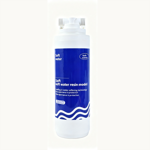 Adoucisseur d'eau portable réutilisable à résine échangeuse d'ions, capacité 6000L-7000L, pour usage domestique, salle de bain, cuisine, esthétique et camping-car - Product Image 1