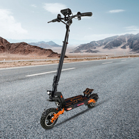 Scooter Eléctrico Plegable Todoterreno de 48V 500W para Adultos, Scooter de Movilidad de Largo Alcance de Aleación de Aluminio, Scooters Eléctricos para Adultos