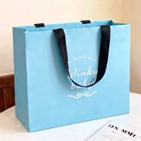 Luxuriöse Geschenktüten mit Eigenem Logo-Design Hochwertige Recycelbare Karton-Geschenktaschen mit Griffen Wiederverwendbare Papiertüten für Geschenke und Täglichen Einkauf