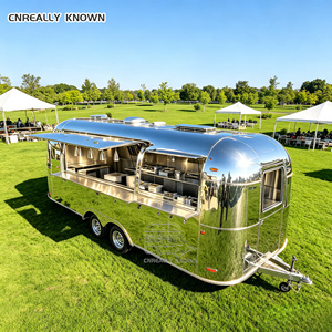 Fast Food Vending Trailer Fast Food Mobile Kitchen Trailer Multifunction Food Trailer Commercial Customized Catering Trailer - Product Image 6