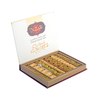 Assortiment de boîtes d'emballage pour pâtisserie Baklava Sweet Box Premium Carton Mix Baklava Coffret cadeau exclusif