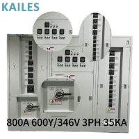Tableau de distribution électrique industriel basse tension KAILES 3PH 800A 600Y/346V 35KA Série KLS-PSD IP54