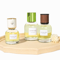 100ML 150ML 200ML col à vis clair vide maison parfum Air parfum rond diffuseur voiture bouteille de parfum