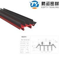 Bandes d'étanchéité professionnelles en caoutchouc TPE PVC longue durée de vie pour fenêtres et portes en alliage d'aluminium, marque Tengyun, découpe sur mesure