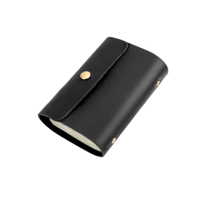 Funda de cuero genuino Crazy Horse de grano completo con cremallera para tarjetas y pasaporte, envío directo de fábrica - Product Image 4