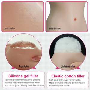 मादा बॉडी सूट छिपाए लिंग नकली स्तन बड़े स्तन स्तन के जुमसूट को पुरुष से महिला वर्ग के लिए झुमसूट - Product Image 3