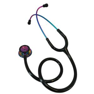Stéthoscope en acier inoxydable Kt-120c, double face, pour adulte, dispositif médical, plusieurs couleurs, 32x16x4.5cm, origine Wenzhou - Product Image 1