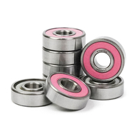 Roulements de skateboard 608 RS 2RS 608 de précision ABEC 5 avec logo laser personnalisé, fabriqués en Chine