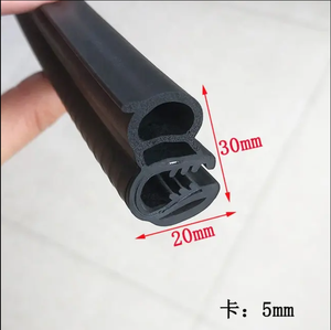 Bande d'étanchéité en caoutchouc en forme de U multi-tailles personnalisable pour portières de voitures, camions et remorques – Coextrusion flexible - Product Image 4