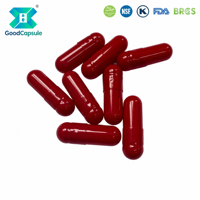Coques de capsules dures à base de plantes HPMC, végétaliennes, végétariennes, certifiées Halal et Casher, sans ETO, sans chloroéthanol, d'origine non animale