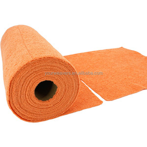 Rouleau de chiffon de nettoyage en microfibre 30x30cm 50 pièces serviettes réutilisables à déchirer Super absorbant séchage rapide pour la cuisine de <span class=keywords><strong>lavage</strong></span> de voiture - Product Image 2