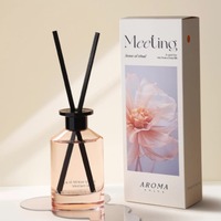 Diffuseur d'Arômes sans Flamme Premium, Parfum d'Intérieur, Décoration Parfumée, Atmosphère de Luxe pour Chambre et Salle de Bain, Éliminateur d'Odeurs