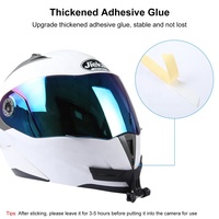 Takenoken Mini caméra support de téléphone portable professionnel caméra d'action de flexion casque de moto support de menton pour Go Pro