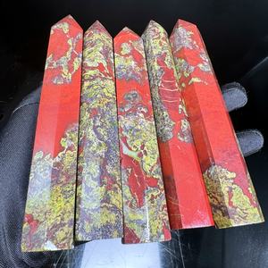 Torre de Cristal de Piedra de Dragón Natural Pulida de Estilo Bohemio al por Mayor para Decoración del Hogar Única y Regalos Navideños - Product Image 4