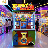 Machine d'arcade attrape-prémiers amusante et dynamique ; expédiée en unité complète (pas d'installation sur site requise)