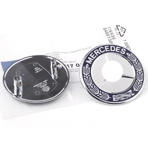 Écusson de <span class=keywords><strong>capot</strong></span> pour <span class=keywords><strong>Mercedes</strong></span> Benz, type carte à aiguille, étiquette plate, étiquette épi de blé, compatible avec les classes C, CLA, CLS, CLK, GLA. - Product Image 6