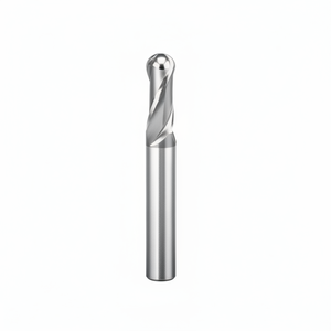 METALDUR AL 12*100 Fraise à nez sphérique à 2 cannelures sans revêtement 55HRC - Product Image 1