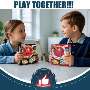 Jeu de société familial rapide 26 lettres pour courses de mots et apprentissage du temps, jouets en plastique pour enfants, vente en gros - Product Image 5