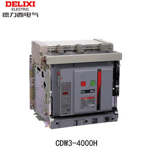 เบรกเกอร์วงจรแบบยูนิเวอร์แซล Delixi รุ่น CDW3 630A/1000A/1250A/1600A/2000A แบบติดตั้งคงที่ ชนิดลิ้นชัก ป้องกันไฟฟ้าลัดวงจร วัสดุทองแดง - Product Image 3