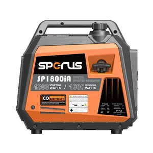 SPERUS Silent Camping Generator 1.8KW Dc Output Easy Move Mini Inverter Generator, SP1800iA