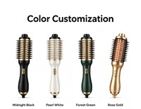 LANGE HAIR VolumeBoost 60mm Brosse Sèche-Cheveux Céramique 2-en-1 Ions Négatifs 2 Températures Séchage Rapide Coiffage Volumisant Plastique