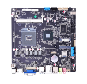 2025 Inter Smart Cheap 2nd QM6616 Placa base de baja potencia Serie M Notebook CPU 1 * LAN 2 * COM VGA, HDMI, LVDS/EDP - Product Image 2