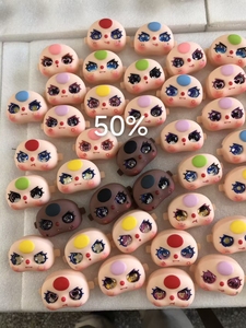 Baby Three Cartoon-Spielzeug 400%/100%/80%/50% Ersatzaugen für Trachom-Glasaugen, Schnuller-Tropfen-Stil, zufällige Lieferung - Product Image 5