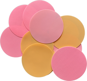 8000 # -400 #   แผ่นขัดเงาอะลูมิเนียมออกไซด์แบบพีระมิด ใช้สำหรับขัดกระจกแบบกรวด ใช้ได้คล้ายกับ 3M 268XA ที่มีแผ่นรอง TPU/PET - Product Image 5