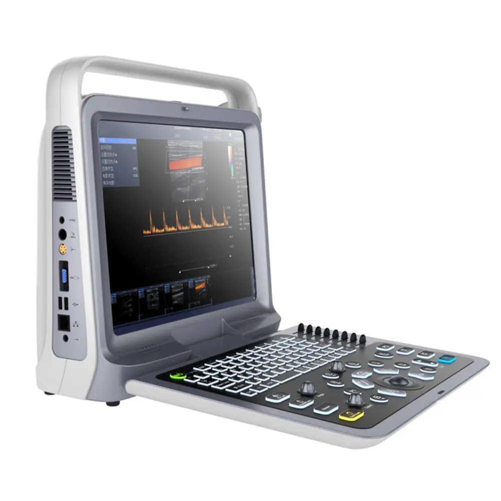 Veterinär tragbare Ultraschalls canner Veterinär Equine Ultraschall geräte Laptop Farb doppler Ultraschall für Veterinär