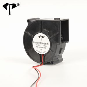 SYD/OEM DC7530 5V/12V/24V Fırçasız Blower <span class=keywords><strong>Fan</strong></span> 75x75x30mm Yağlı - Product Image 3