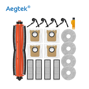 Kit Accessori 5/5 Pro: Spazzola Principale, Filtro HEPA, Spazzola Laterale, Panno Lavapavimenti, Sacchetto Raccoglipolvere, Strumento di Pulizia <span class=keywords><strong>per</strong></span> Robot <span class=keywords><strong>Aspirapolvere</strong></span> Xiaomi - Product Image 1