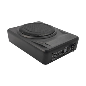 Subwoofer Ultrafino de 10 Pulgadas <span class=keywords><strong>para</strong></span> Auto, Alta Potencia, Bajos Profundos, Instalación No Destructiva Bajo el Asiento, Altavoz Modificado - Product Image 6