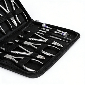 Set Completo di Strumenti per la Regolazione degli Occhiali in Valigetta, Pinze e Cacciaviti per <span class=keywords><strong>Ottici</strong></span> - Product Image 1