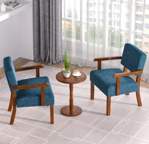 Modern Simple Household Dining Chair Solid Wooden Dining Chair Back Chair Modern Design Armchair