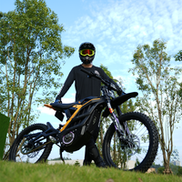 79 Bike Falcon Pro GT 2025 Moto électrique tout-terrain en alliage d'aluminium Moteur central 16800W 95km/h 72V 40Ah Frein à disque Lithium