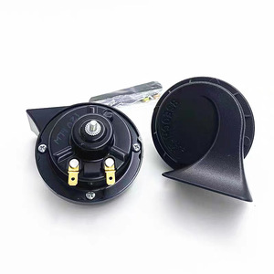 <span class=keywords><strong>Klaxon</strong></span> électrique pour moto, camion et bateau, 1 paire, 110dB, haut-parleur universel arrondi étanche - Product Image 4