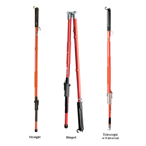 11kV, 36kV 고전압 노란색 유리섬유 절연 텔레스코픽 샷건 스틱 로드 (활선 작업용) - Product Image 3