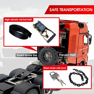 מתלה צמיג jh-mech עיצוב u-בורג 31.9x11.4x9 אינץ 'מתכווננת פלדה מתכווננת עבור איסוף משאית - Product Image 3