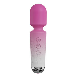 Venta caliente sexo masaje chino 20 frecuencias de modo Usb recargable vibrador cuerpo varita masajeador para mujer - Product Image 1