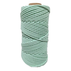 Cordón <span class=keywords><strong>de</strong></span> Macramé <span class=keywords><strong>de</strong></span> 4 mm, Cuerda <span class=keywords><strong>de</strong></span> Algodón Trenzada a Mano <span class=keywords><strong>para</strong></span> Bolsos y Decoración del Hogar, <span class=keywords><strong>Hilo</strong></span> <span class=keywords><strong>de</strong></span> Algodón Grueso - Product Image 5