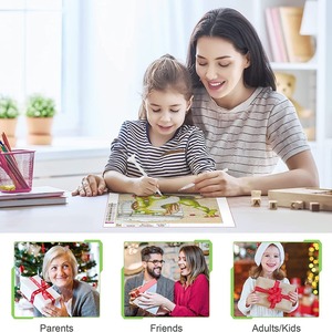 SONGWOOART Set Pittura Diamante 5D Fai da Te Casa delle Caramelle Colorata per Decorazione Casa, Set Pittura Diamante Personalizzabile - Product Image 6