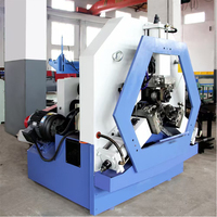 Machine à rouler les fils automatique à haute efficacité, machine à fileter les barres d'acier de haute précision et robuste