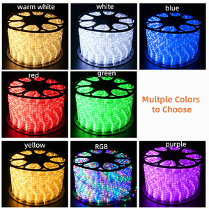 Al Aire Libre multicolor <span class=keywords><strong>manguera</strong></span> redonda decorativa neón Flex RGB IP67 impermeable <span class=keywords><strong>Led</strong></span> luces de cuerda - Product Image 3