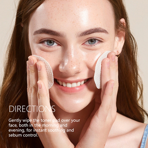 Pads de <span class=keywords><strong>Soin</strong></span> Visage au Thé Vert à Marque Blanche à la Centella pour le Traitement de l'Acné et l'Élimination des Imperfections - Masque Visage - Product Image 5
