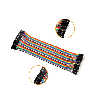 Cavo a nastro arcobaleno personalizzato con connettori Dupont femmina-femmina per PCB Arduino Elettronica - 3 prodotti in vendita - Product Image 4
