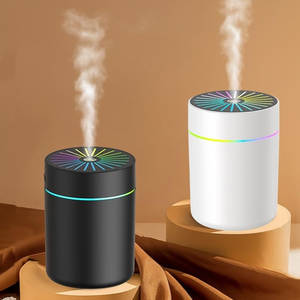 Portable Mini Ultrasonic USB Air <b>Humidifier</b> Colorful LED Light Hotel Office Outdoor Desktop <b>Humidifier</b> Aromatherapy Purifier - Product Image 2