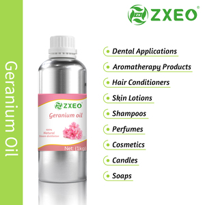 Huile Essentielle de Géranium 240ML - Huiles 100% Pures et Naturelles pour Diffuseur d'Aromathérapie - 8 Fl Oz/Géranium - Product Image 5